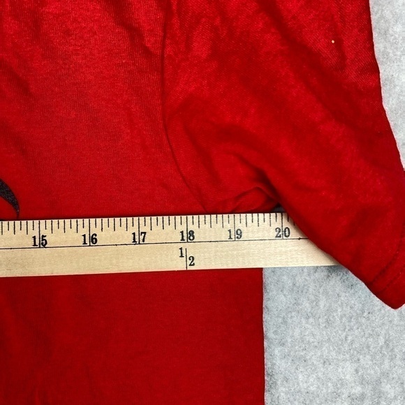 Men's Red Rad Racing Graphic T-Shirt Sz L - Picture 6 of 7